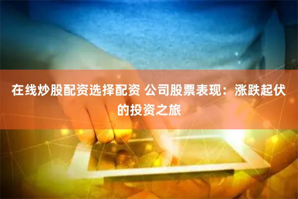 在线炒股配资选择配资 公司股票表现：涨跌起伏的投资之旅